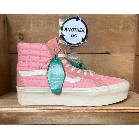 Vans Other - Men’s Vans Joe Freshgoods Sk8 Hi Athletic Skateboard Sneakers Shoes Sz 10 Coral